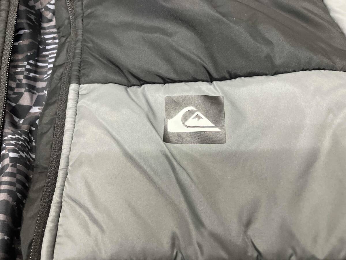 QUIKSILVER QJK246901 ジャケット グレー ブラック Mサイズ_画像6