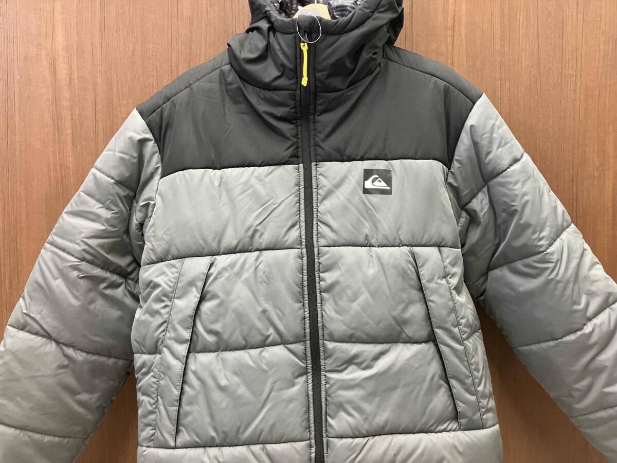 QUIKSILVER QJK246901 ジャケット グレー ブラック Mサイズ_画像1