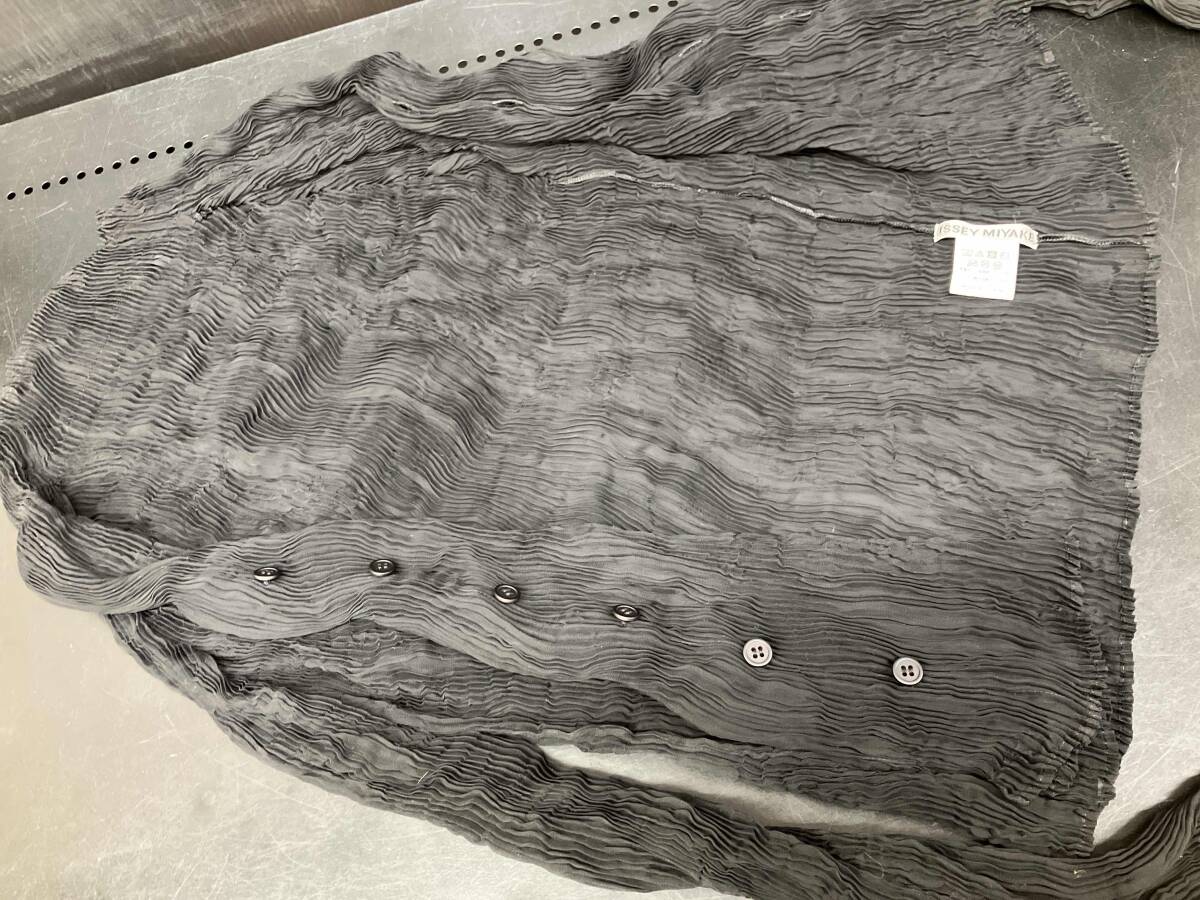 ISSEY MIYAKE レディース2 IM93FJ424 長袖シャツブラウス プリーツ_画像4