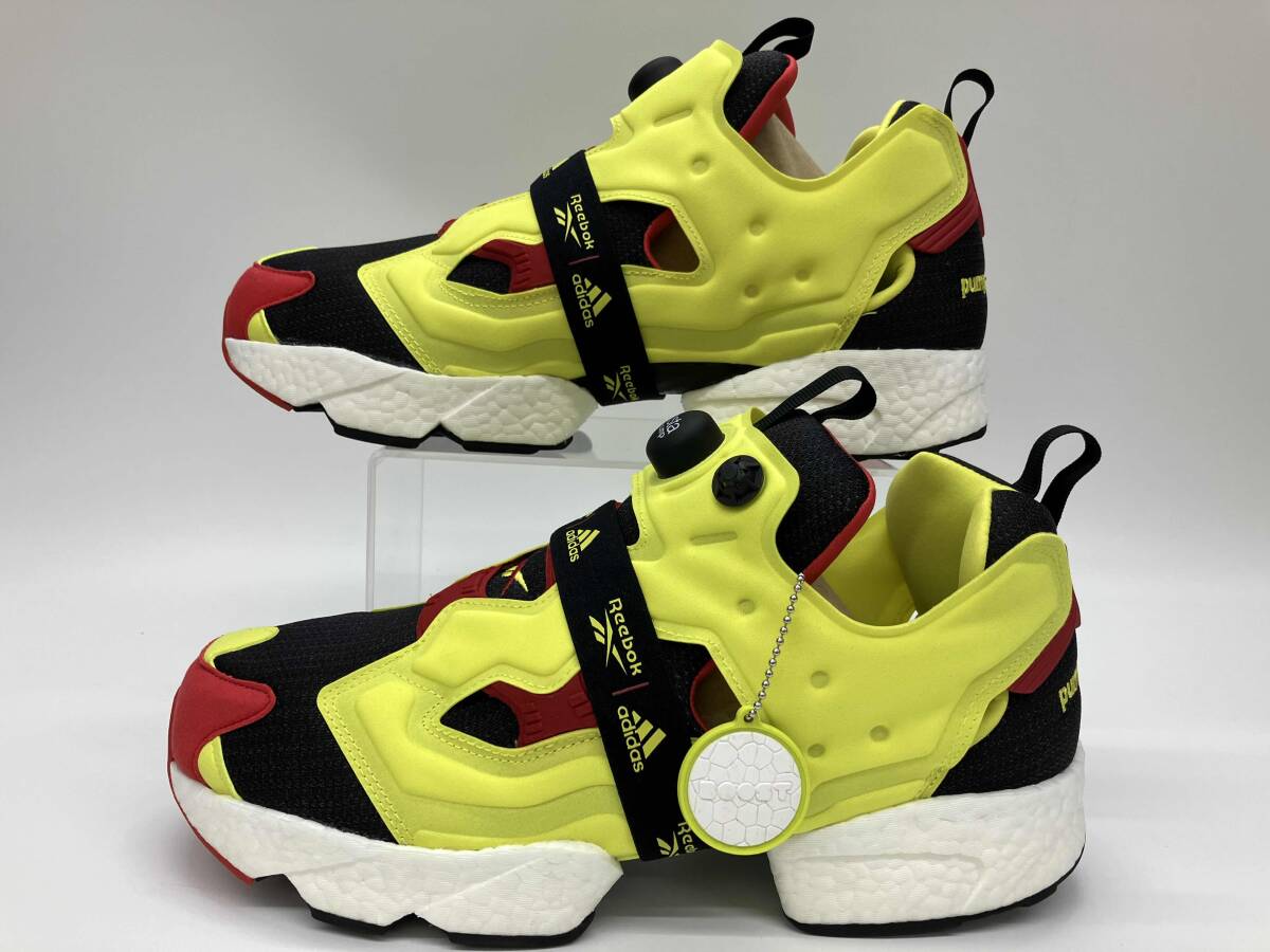 adidas Reebok INSTAPUMP FURY BOOST FW5305 Adidas Reebok Insta насос Fury форсирование US12 30cm UK11 EU45.5 желтый красный 