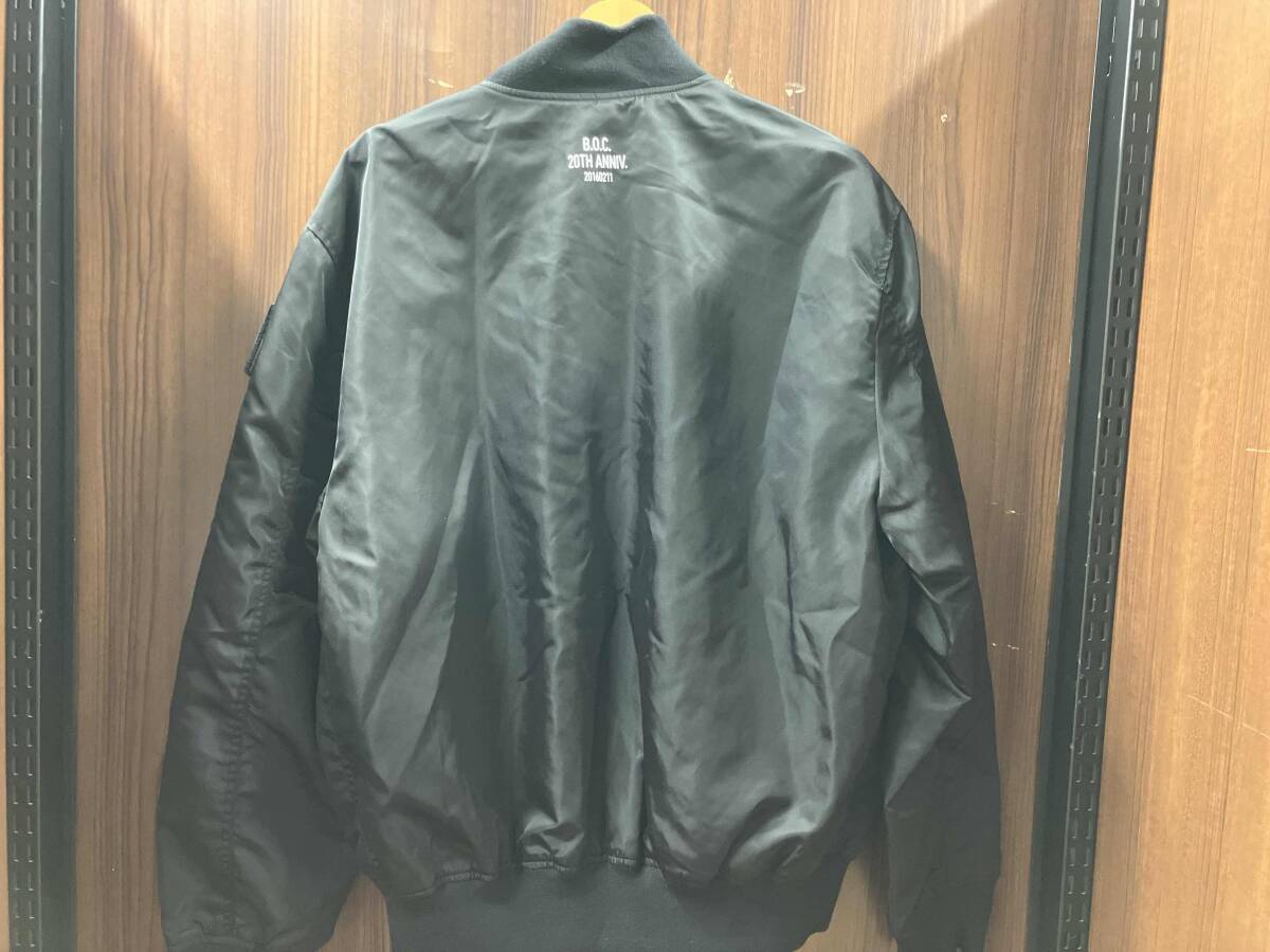 BUMP OF CHICKEN 20周年記念 MA1 ブラック Mサイズ バンプオブチキン フライトジャケット