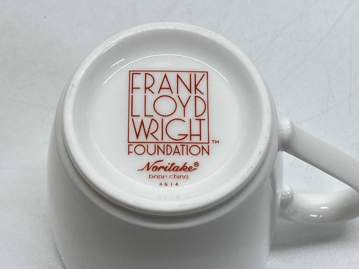 未使用品 Noritake マグペア P97280/4614 FRANK LLOYD WRIGHT フラックロイドライト ノリタケ 箱有り_画像7