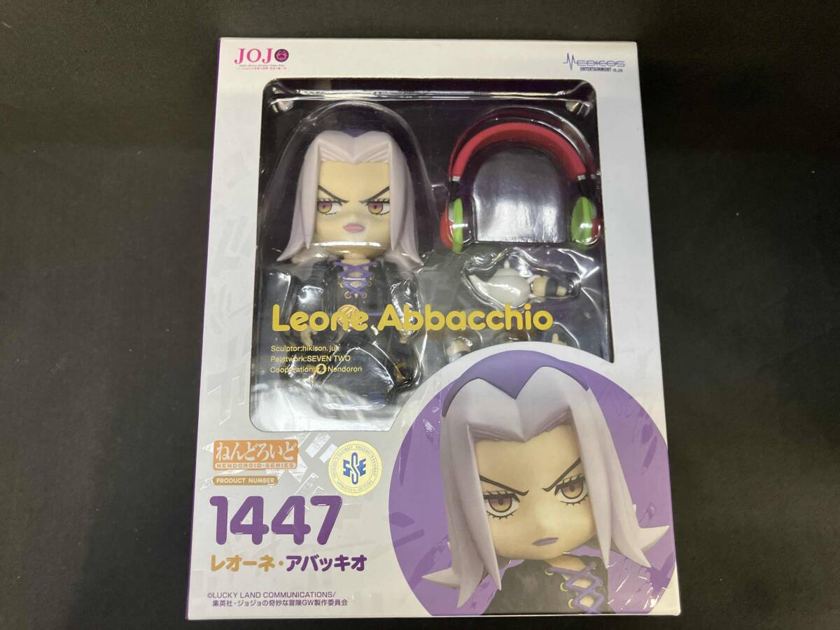 ねんどろいど 1447 ジョジョの奇妙な冒険 レオーネ・アバッキオ ジョジョの奇妙な冒険 Part5 黄金の風/ねんどろいど（特典付属）_画像1