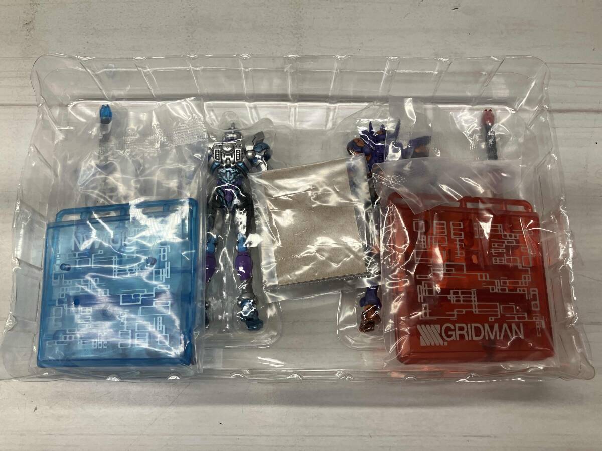【現状品】メガハウス グリッドナイト&グリッドマン(Initial fighter)セット Actibuilder SSSS.GRIDMAN_画像4