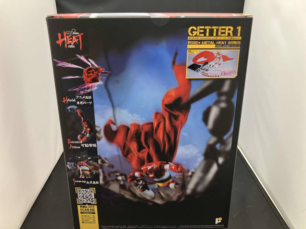 искусство * storm geta-1 мир последний. день ver. POSE+ METAL HEAT подлинный ( перемена!!) Getter Robo мир последний. день