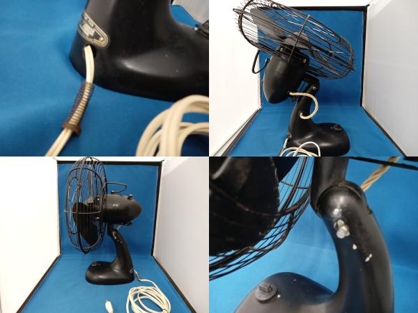  Junk retro вентилятор 30cm AC DESK FAN Meidensha текущее состояние товар с чехлом 