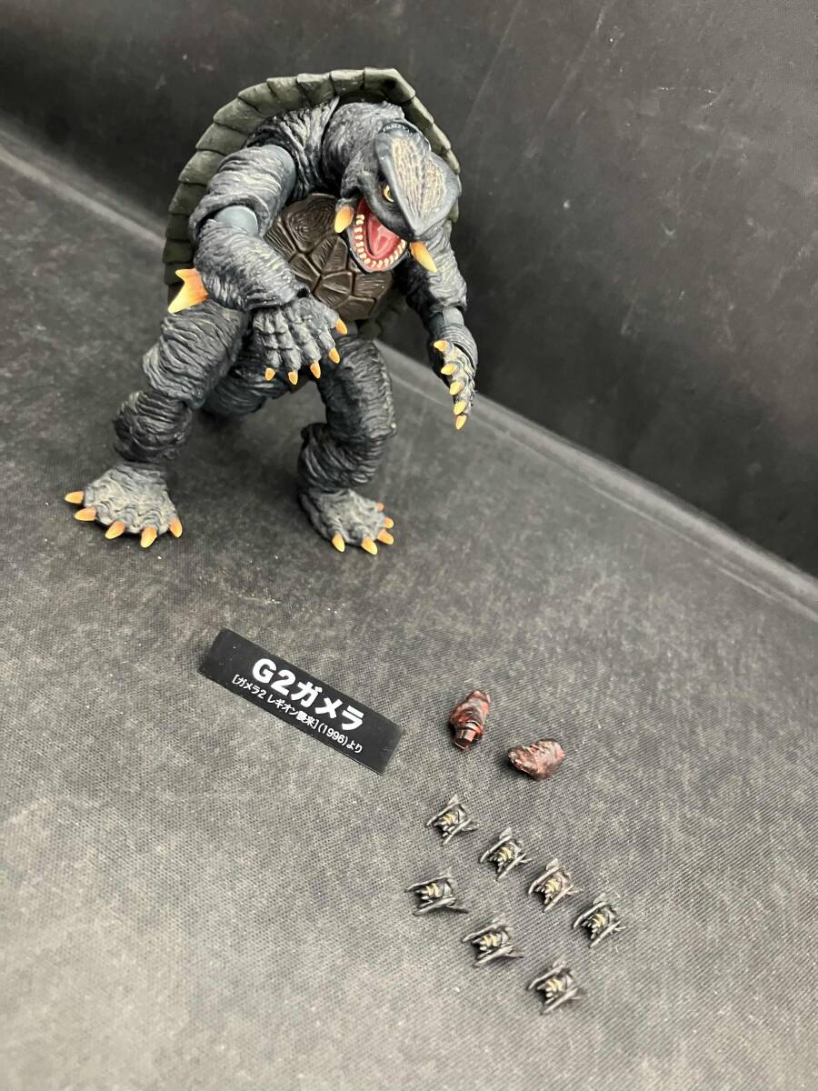  Junk [ утиль. детали отсутствует есть ] Kaiyodo спецэффекты Revoltech восток . монстр большой монстр Gamera G2