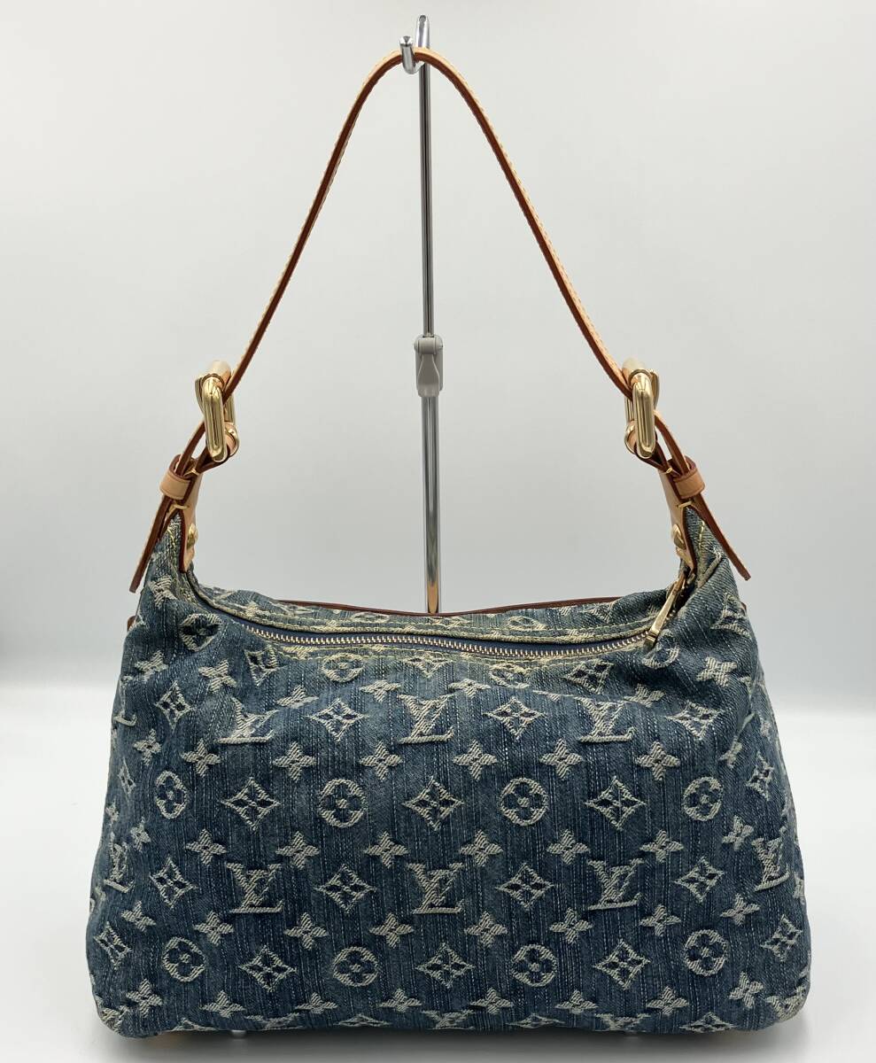 【美品】 LOUIS VUITTON ルイヴィトン バギーPM モノグラム デニム 肩掛け ショルダーバッグ 2way_画像2