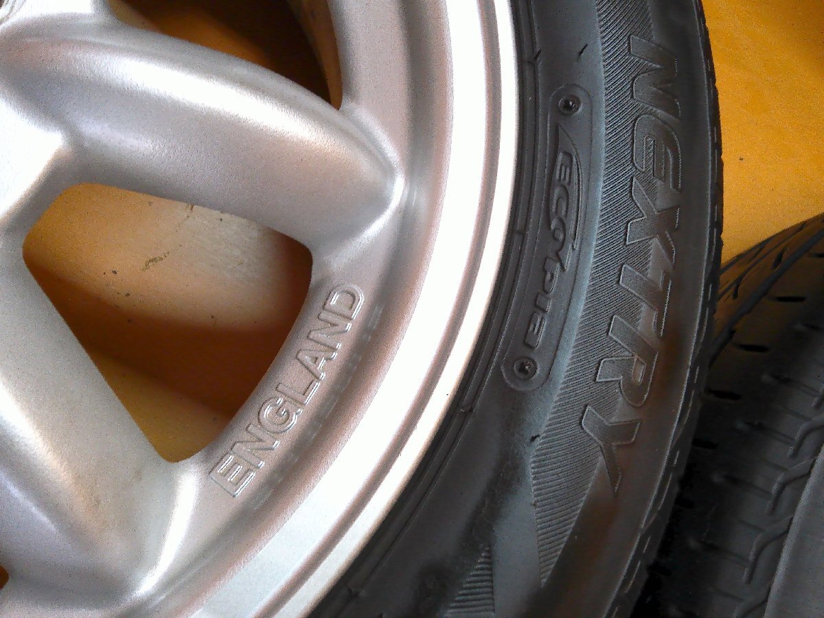 ☆スピスタ☆タイヤホイール　MINI LITE　エッセ ココア ハイゼット　14インチ　4本　4.5J +45 100-4　155/65R14　R141235　中古　22_画像5