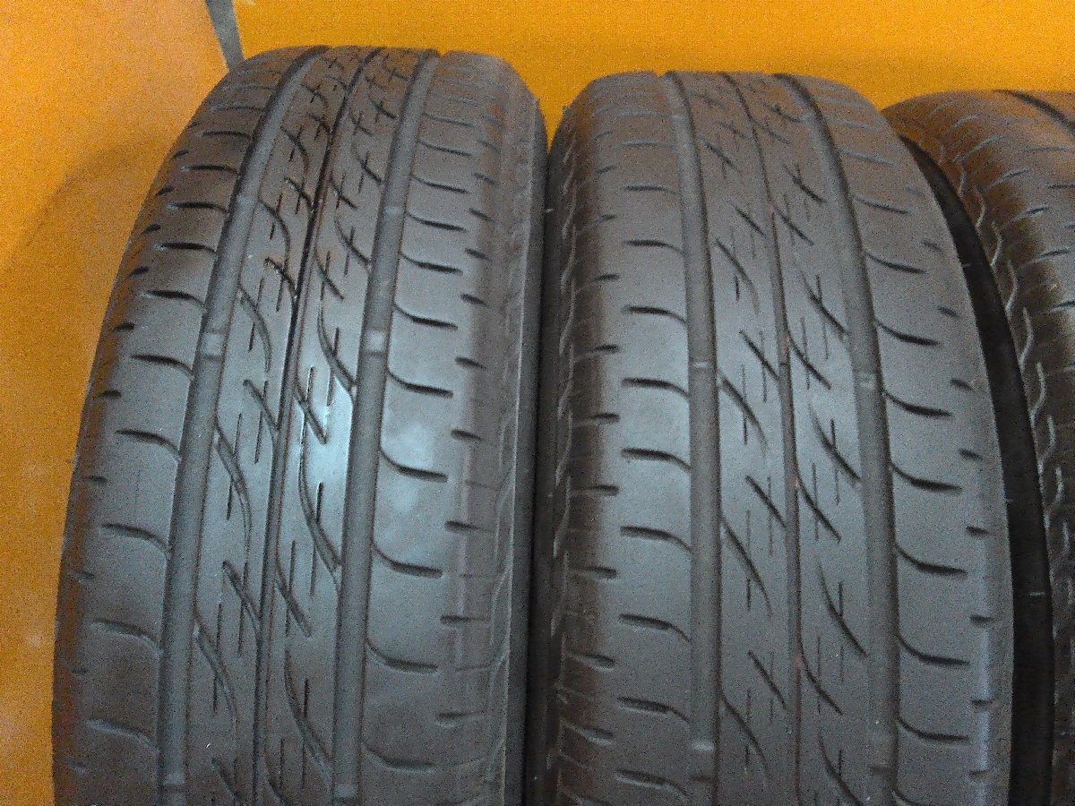 ☆スピスタ☆タイヤホイール　MINI LITE　エッセ ココア ハイゼット　14インチ　4本　4.5J +45 100-4　155/65R14　R141235　中古　22_画像7