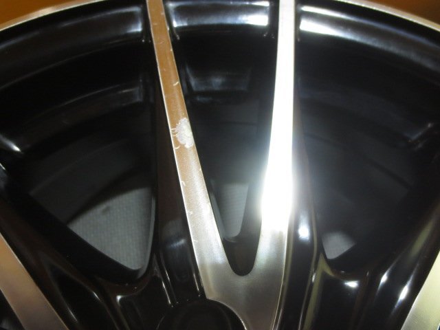 ☆スピスタ☆ホイール　Septimo ブラポリ　プリウスα ミニバン　16インチ　4本　6.5J +38 114.3-5　R165223H　中古_画像4