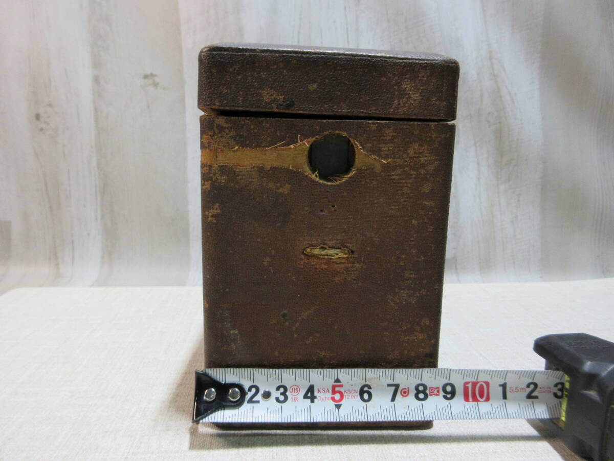 アンティーク 置時計/中古品/レトロ/箱付き/キャリッジロック/枕時計/手巻き