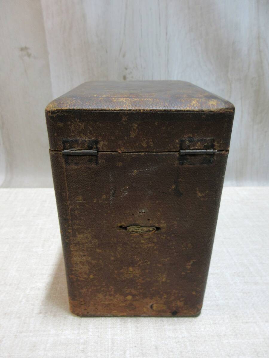 アンティーク 置時計/中古品/レトロ/箱付き/キャリッジロック/枕時計/手巻き