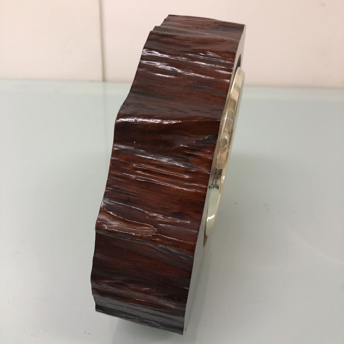 置時(shí)計(jì) CITIZEN シチズン 昭和レトロ クオーツ 木制 カエデ材 記念品刻印あり 動作確認(rèn)済み インテリア 雑貨