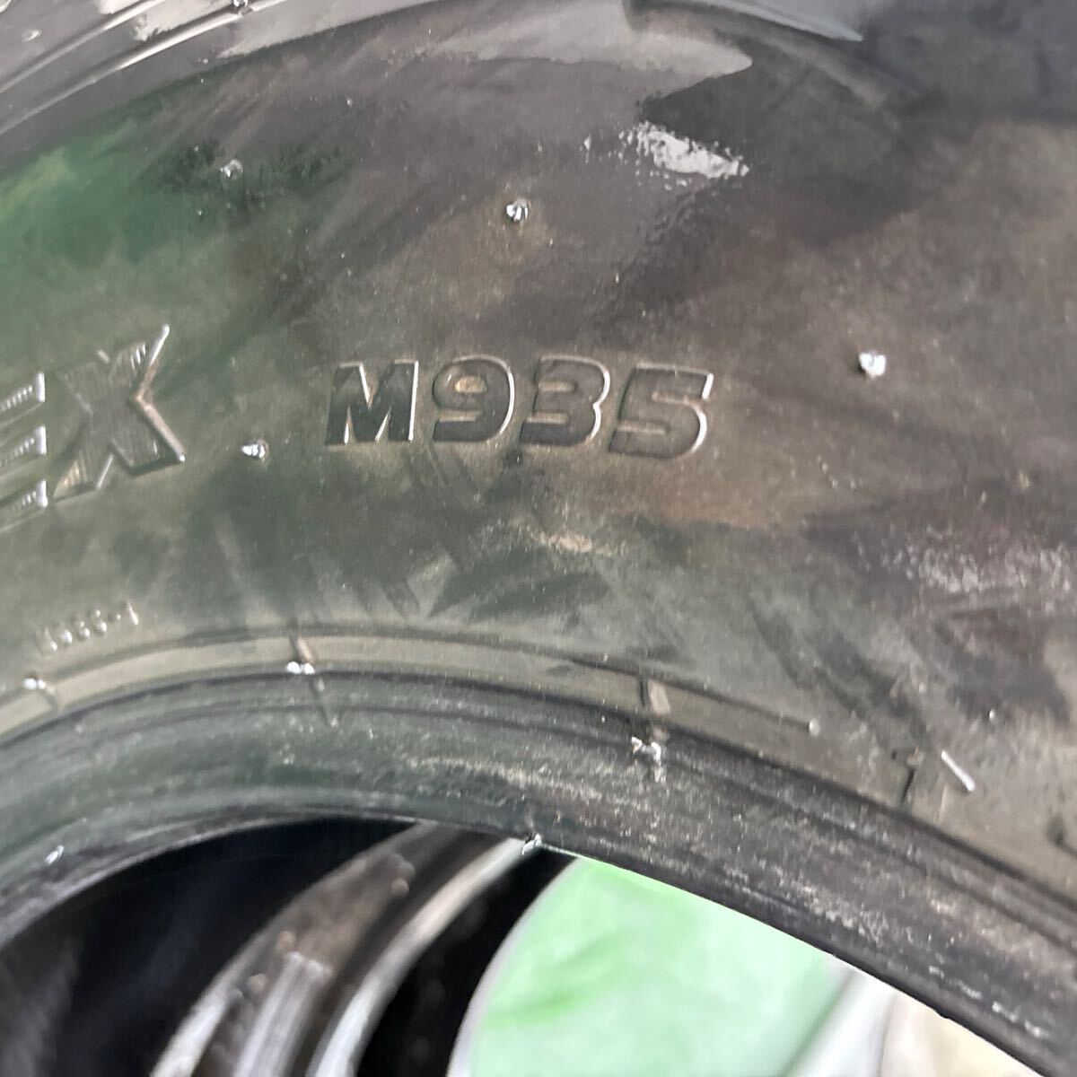 225/85R16 121/119 N LT TOYO M934 中古スタッドレスタイヤ2本セット:17000円_画像8