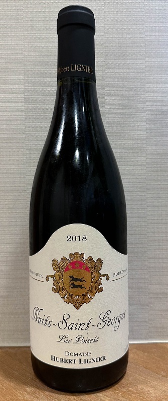 ★ドメーヌ?ユベール?リニエ ニュイ?サン?ジョルジュ レ?ポワゼ 2018年 750ml 正規(guī)品★　
