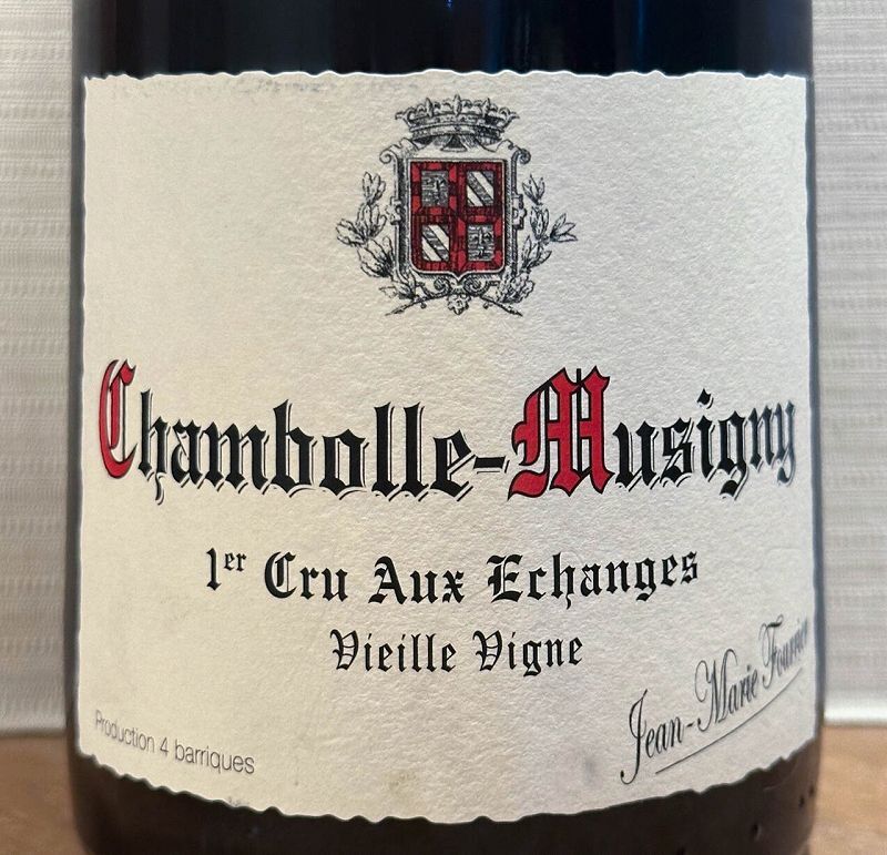 ★ジャン?マリー?フーリエ シャンボール?ミュジニー プルミエ?クリュ オー?ゼジャンジュ ヴィエイユ?ヴィーニュ 2013年 750ml★