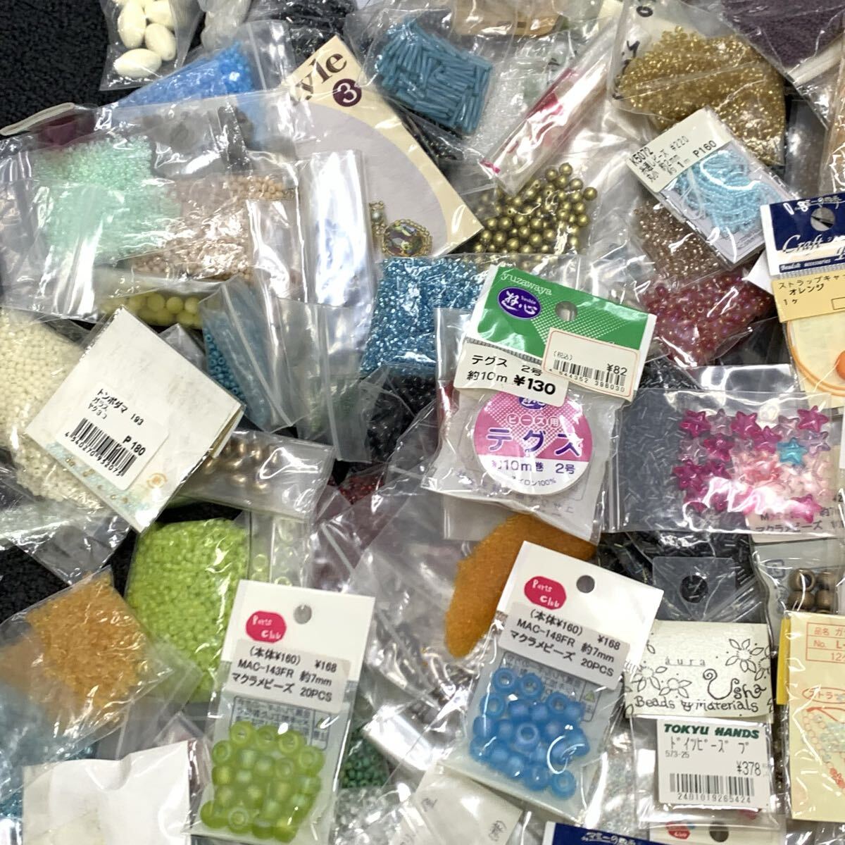 H■? ビーズ 大量 まとめ売り 約7kg ガラスビーズ ラウンドビーズ シードビーズ 竹ビーズ 極小 丸小 丸大 色々 ハンドメイド 手蕓 パーツ