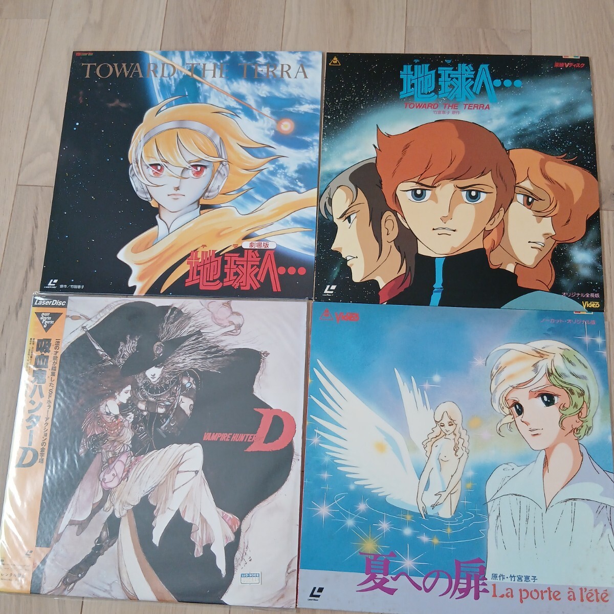 ◎【まとめ売り】レーザーディスク LD バブルガムクライシス ストリートファイター クラッシャージョウ 竹宮恵子 吸血鬼ハンターD ベルばら