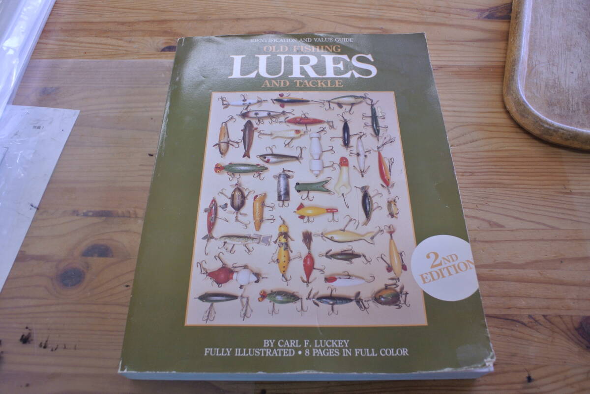 BOOK オールドフィッシングルアーズ アンド タックル 2nd 1986年_画像1