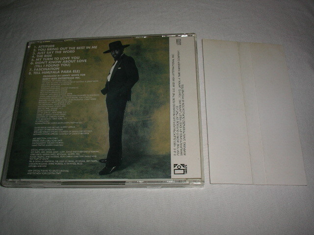 【AMCY-2786】レニー・ホワイト/アティテュード LENNY WHITE / ATTITUDE 1983 帯付き 世界初CD化盤_画像2