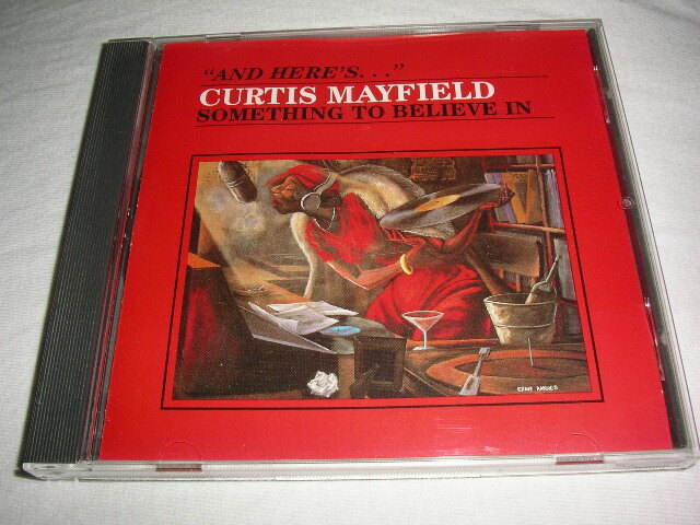 CURTIS MAYFIELD / SOMETHING TO BELIEVE IN 1980 カーティス・メイフィールド _画像1