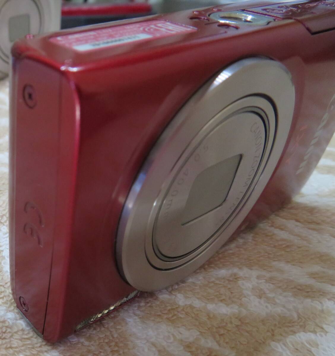 ★★　キャノンCANON/IXY200/2M/8倍/赤/充電器　★★