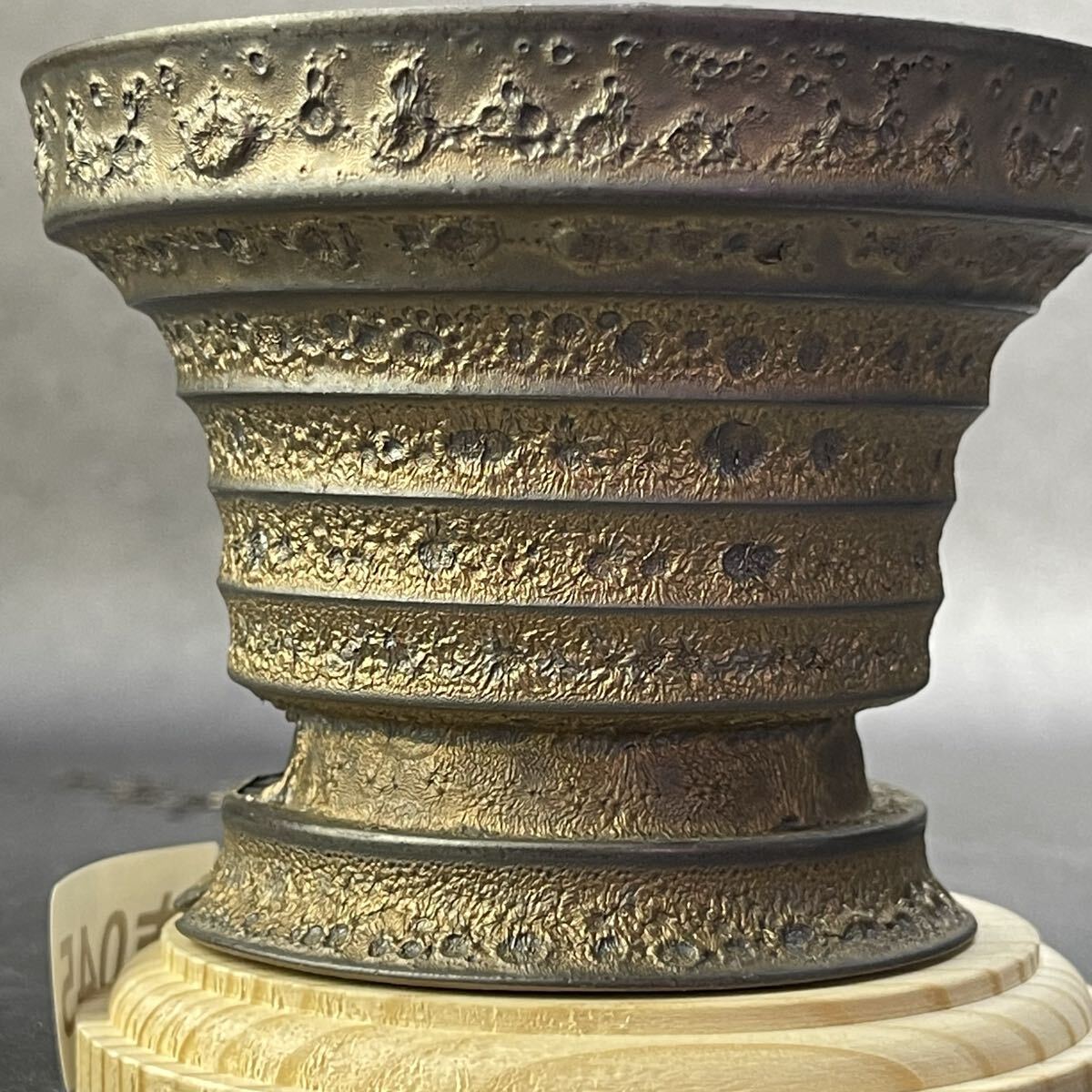 ま045 Hand MADE 植木鉢 陶器 検（塊根植物 アガベ パキプス invisible ink raw life factory SRL 伝市鉢 カタチ製作所 グラキリス_画像9