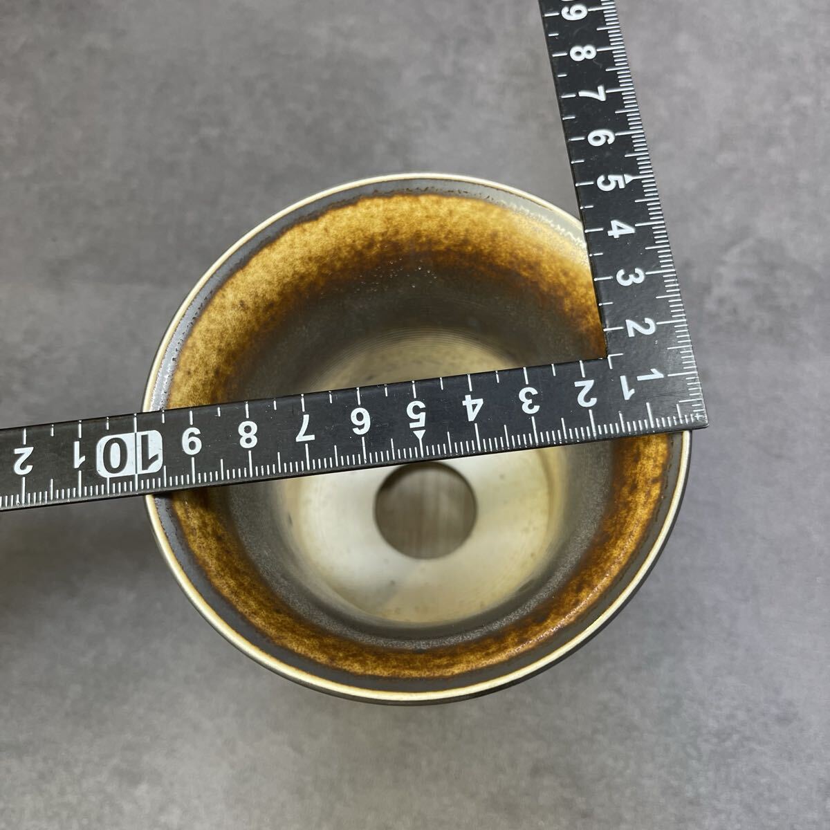 ま278 HAND Made 植木鉢 陶器検(アガベ パキプス 姫巌竜 帝釈天 黒火焔 factory SRL カタチ製作所 グラキリス 塊根植物 亀甲竜_画像8