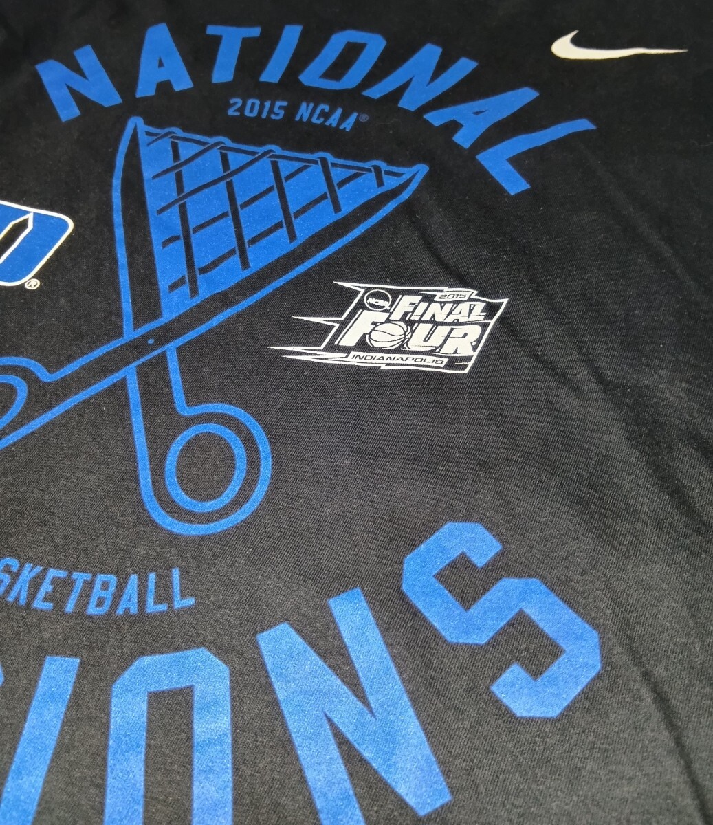☆THE NIKE TEE サイズL 半袖TシャツNCAAバスケットボールCOTTONスポーツ黒ブラックCHAMPIONSファッションDティー ナイキ BETTER WORLD.COM_画像4