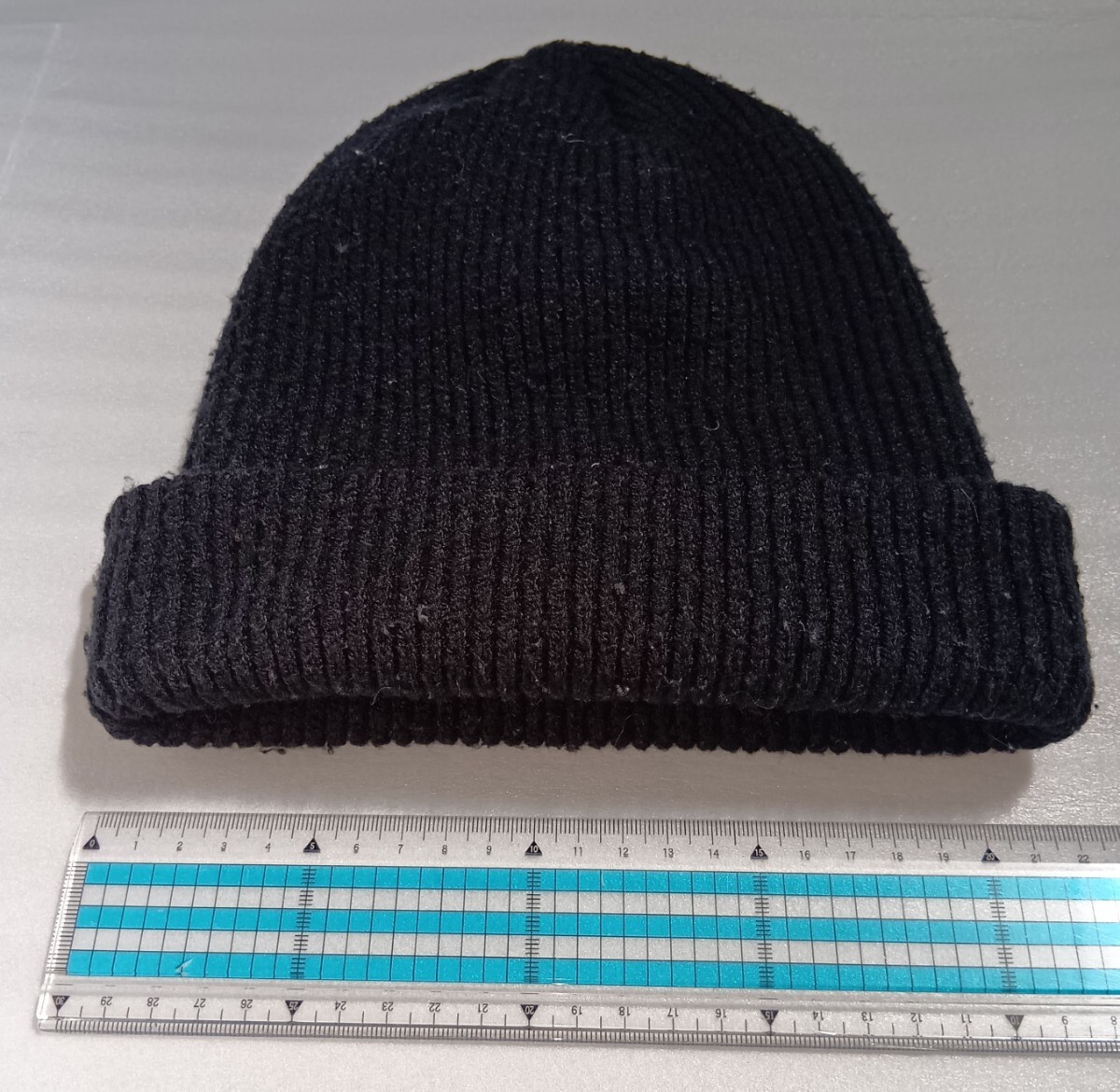 ☆NIKE 1Size OSFМ 57cm位黒色タブのみキャップ帽子ニットぼうしスポーツ ファッション アウトドア2重生地ウェア ナイキ BETTER WORLD.COM_画像5