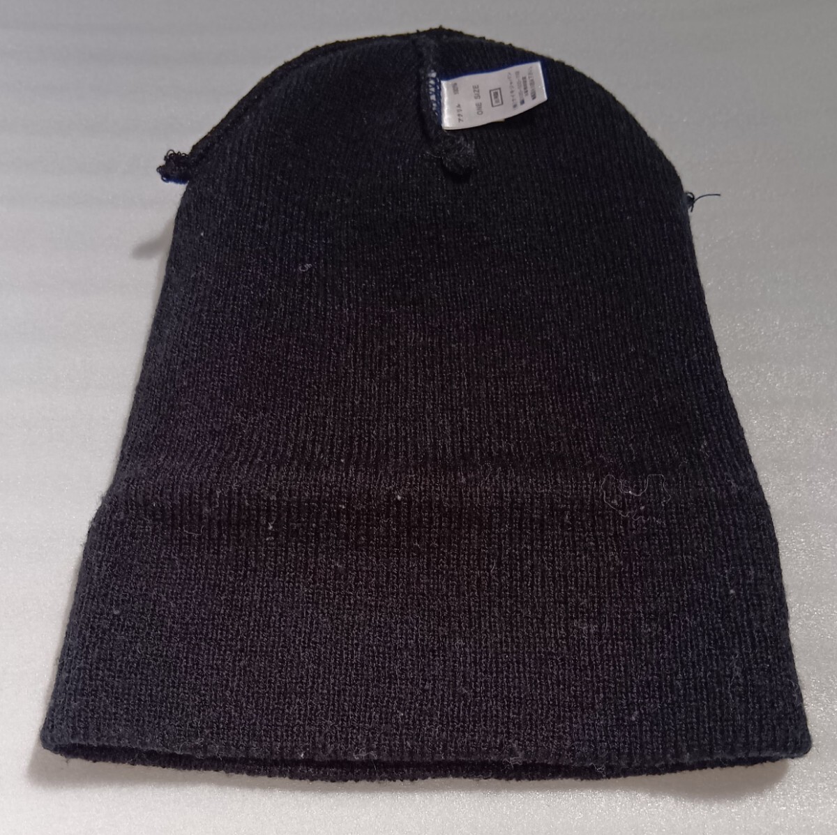 ☆NIKE キッズSize 黒色ブラック刺繍SWOOSHキャップ帽子ニットぼうしスポーツ アウトドア2重生地 株式会社ナイキ ジャパンBETTER WORLD.COM_画像9