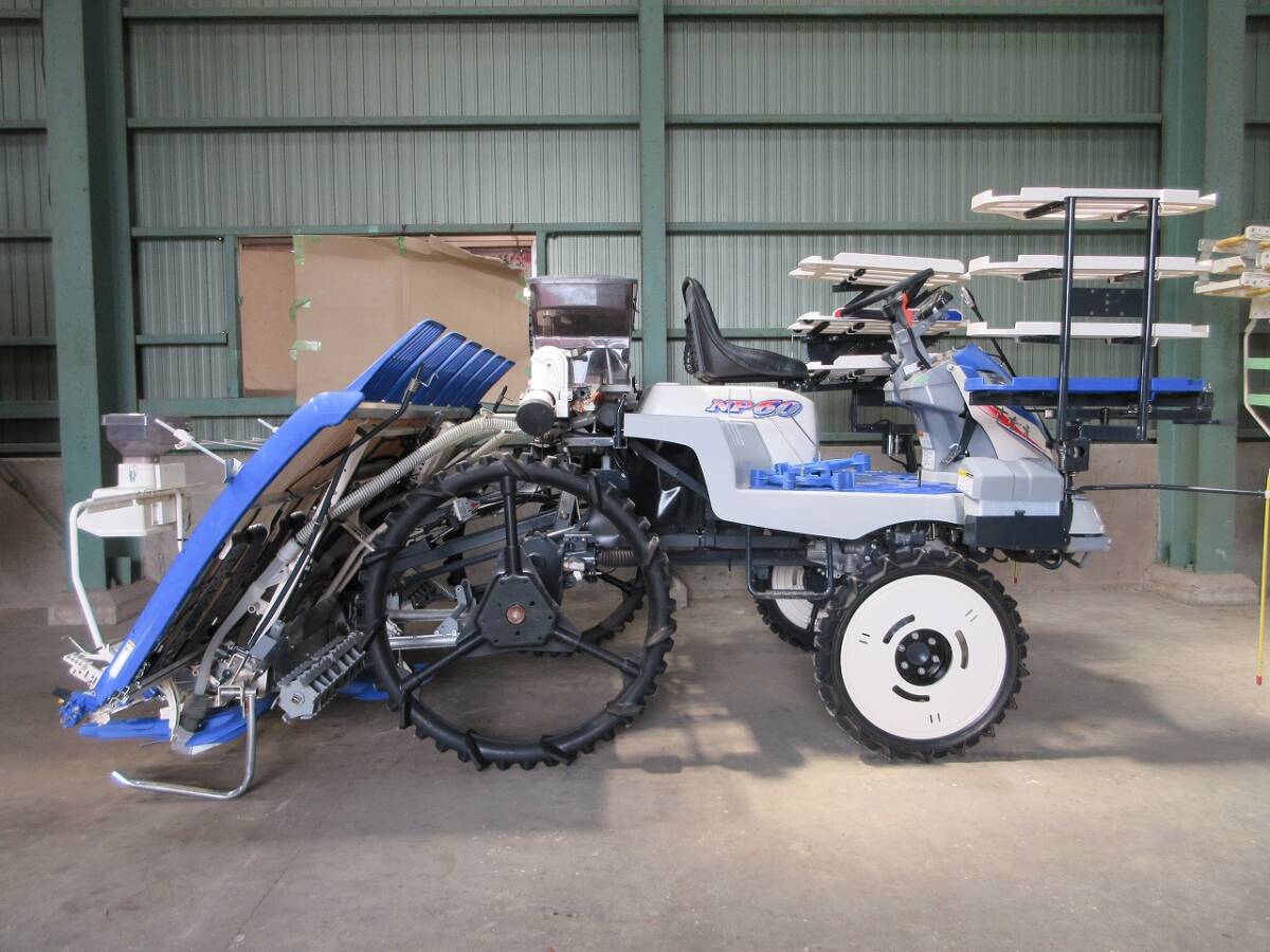 ■イセキ ６條 田植え機(jī) NP60D-ALF■三重発 使用時(shí)間：58h