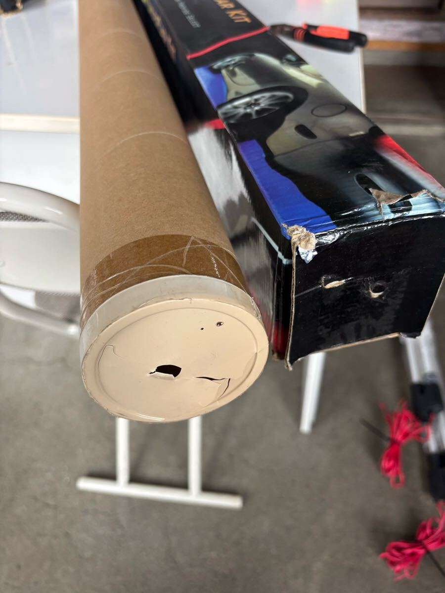 値下げ即決！希少！ネオン管　当時物　ホワイト120×2 新品未使用保管品！_画像6