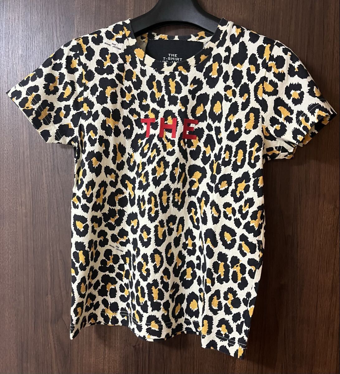 MARC JACOBS マークジェイコブス THE T-SHIRT Tシャツ レオパード柄 Sサイズ_画像3