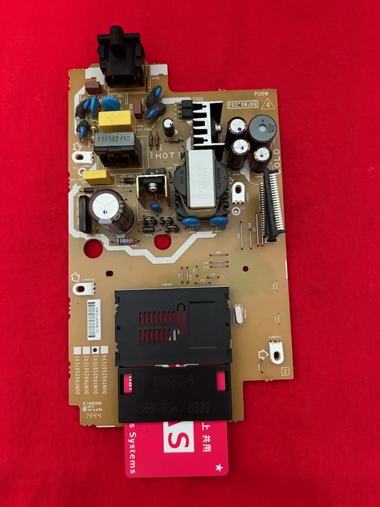 動作確認(rèn)済み SHARP シャープ BD-W560 ブルーレイレコーダー FG250WJN5 電源マザーボード カードスロット基盤 B-CASカード付(I13)