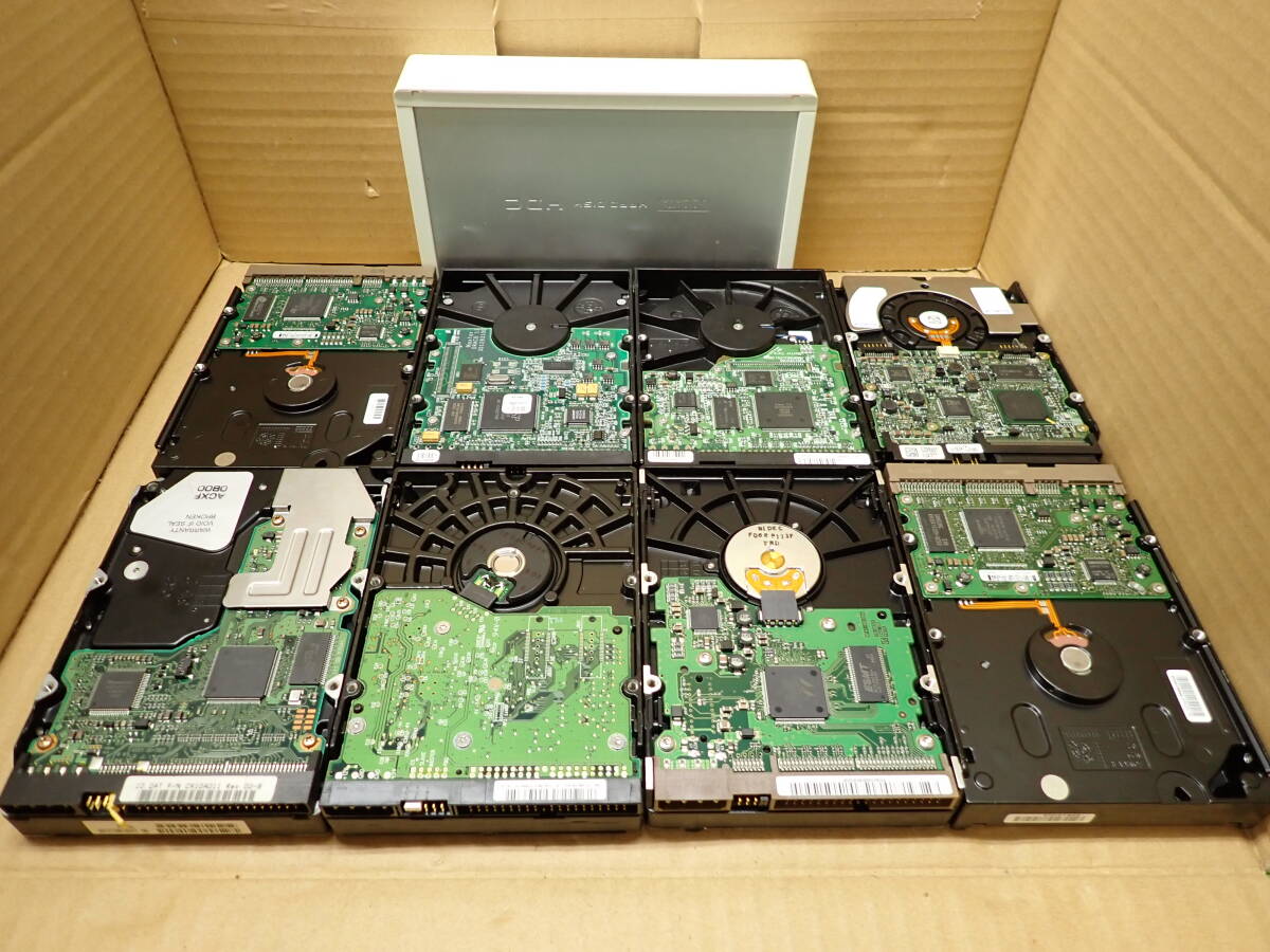 IDE PATA 3.5 HDD 10G~300G 8台まとめて ケースおまけ　ジャンク扱いで　K4_画像2