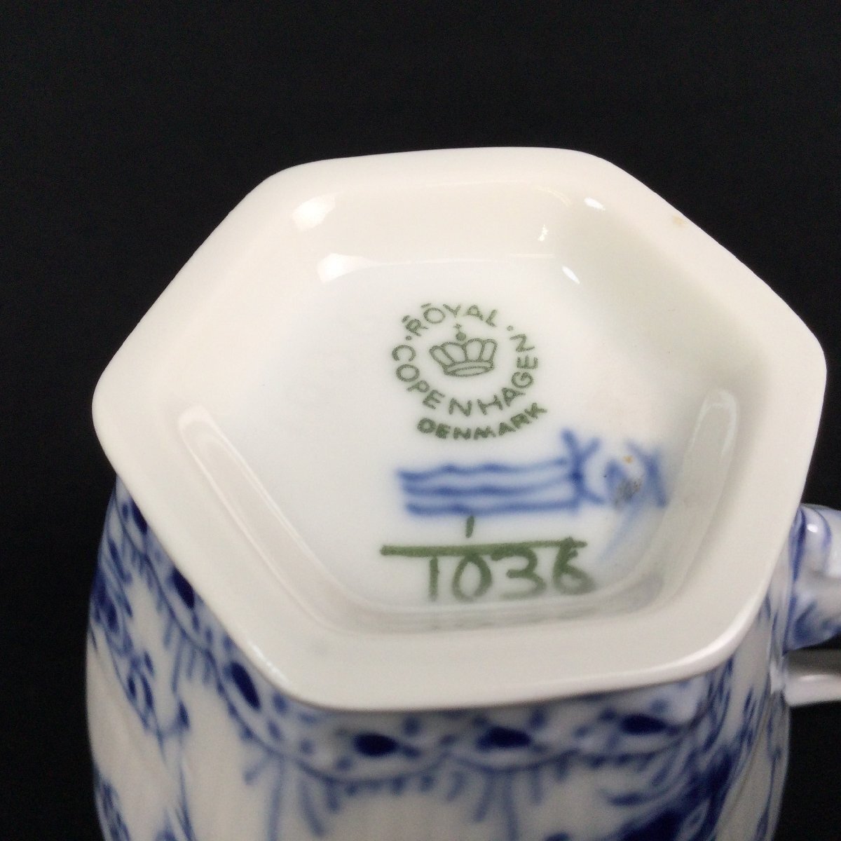 1309 ROYAL COPENHAGEN Royal Copenhagen полный -tedo маленькая чашка лицо есть посуда стакан 