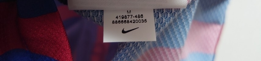 正規(guī)品　NIKE　2011?2012　FC Barcelona BBM社制　リオネル?メッシ　直筆サイン入り　ユニフォーム　FC Barcelona　Lionel Messi