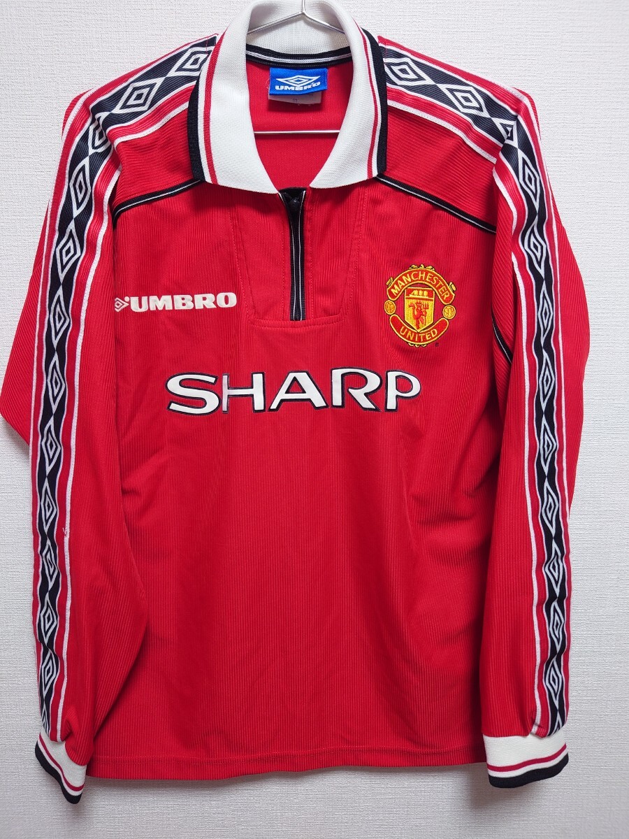 正規(guī)品　UMBRO　1998?1999 マンチェスターユナイテッド 長袖　 ユニフォーム　 Manchester　United