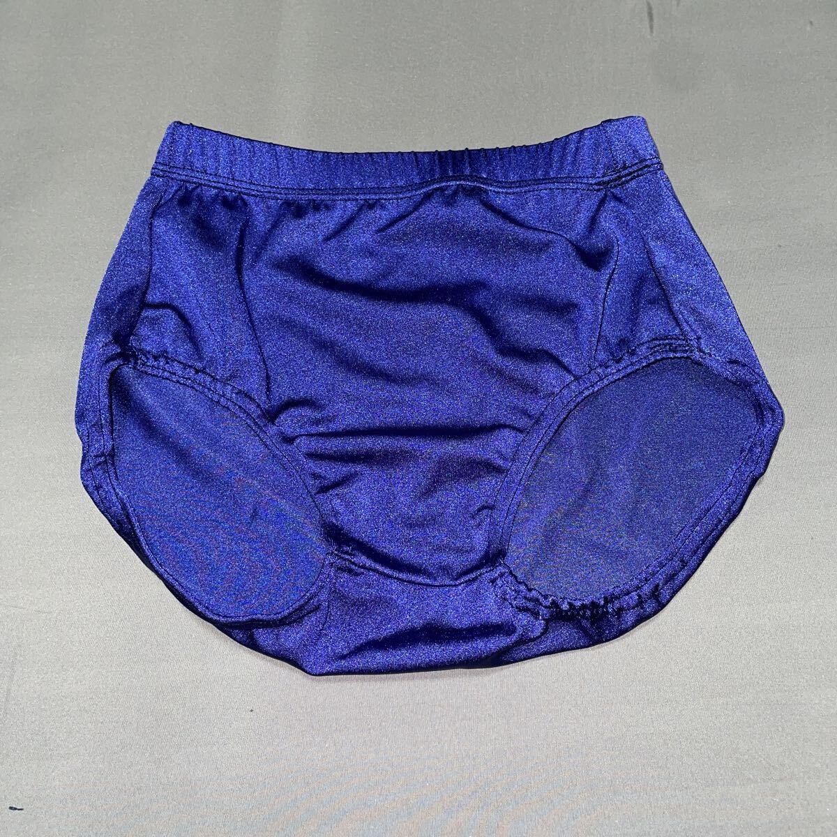 レディーススポーツショーツ　ブルーサファイＳサイズ ヨガアンスコ チアリーダーアンスコ アンダーショーツ 伸縮生地_画像1