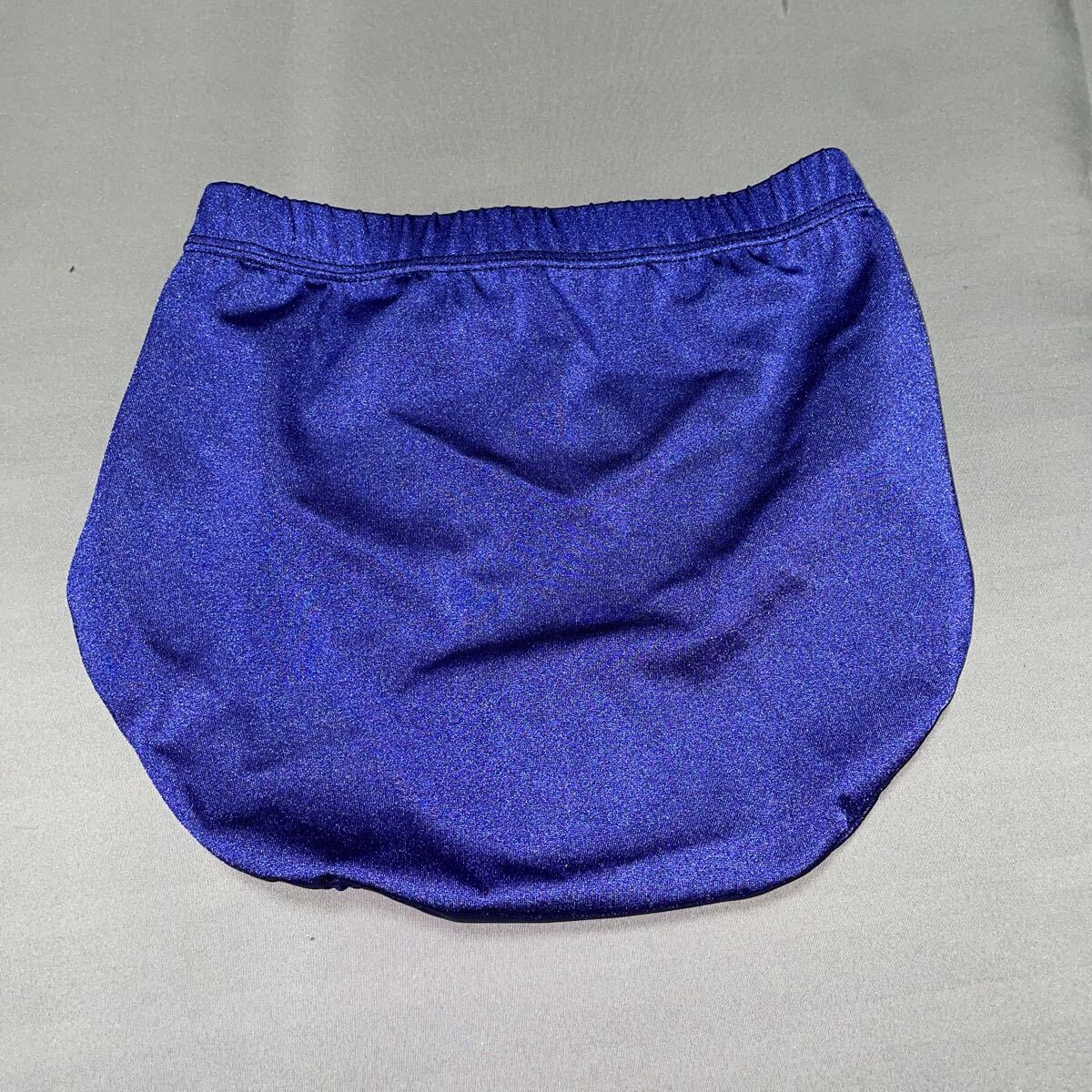 レディーススポーツショーツ　ブルーサファイＳサイズ ヨガアンスコ チアリーダーアンスコ アンダーショーツ 伸縮生地_画像2