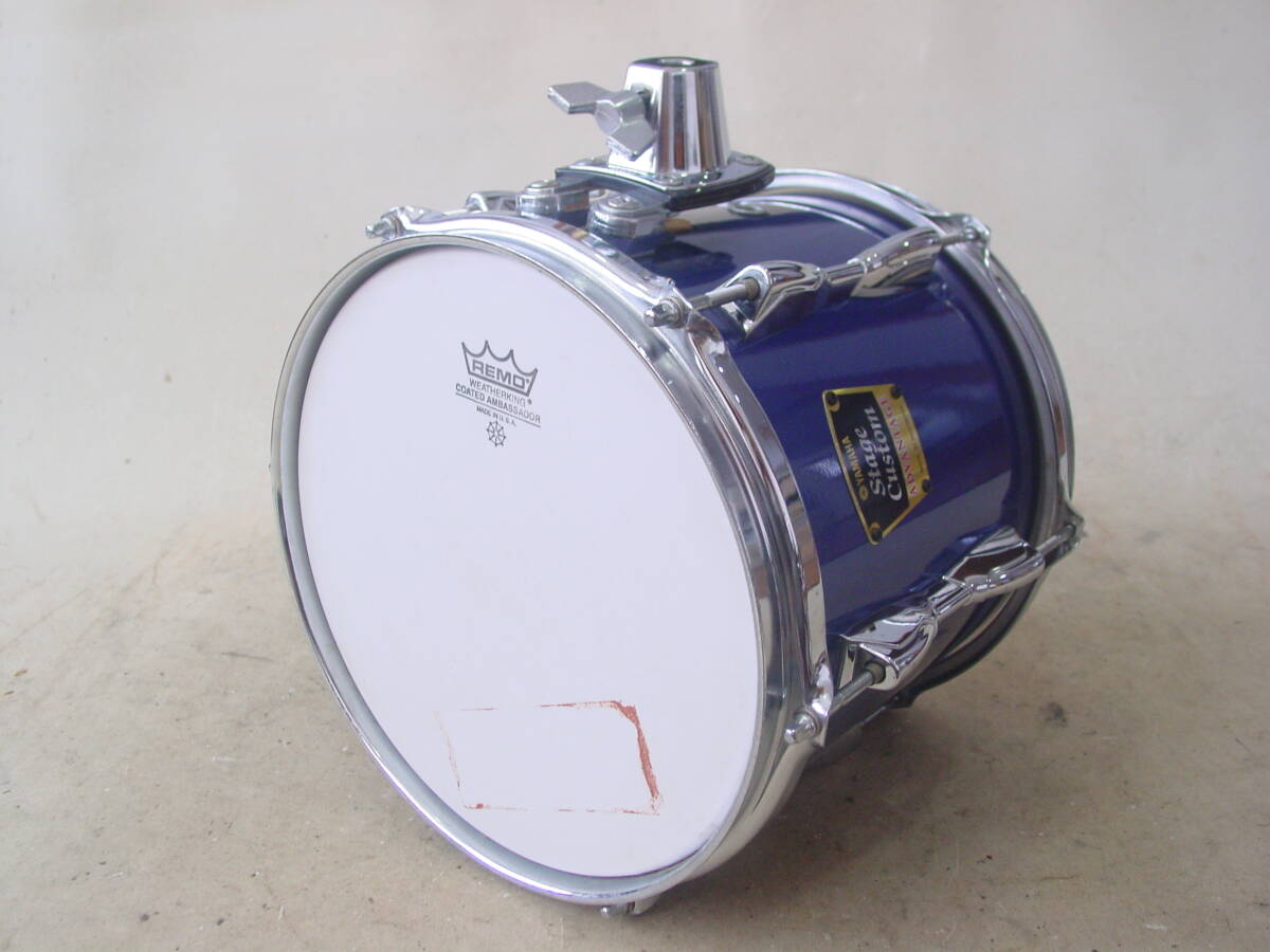 ★YAMAHA ヤマハ 10インチ タム Stage Custom ADVANTAGE ステージカスタム アドバンテージ ブルー タムホルダー付_画像6