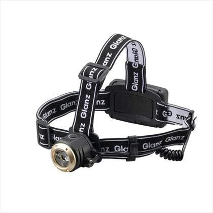 A782 新品 ヤザワ 4個(gè)set glanzシリーズ LEDズームヘッドライト 400lm＆照射范囲 點(diǎn)燈モード切替 LED アルミズームライト 410lｍ 防水IP-X4