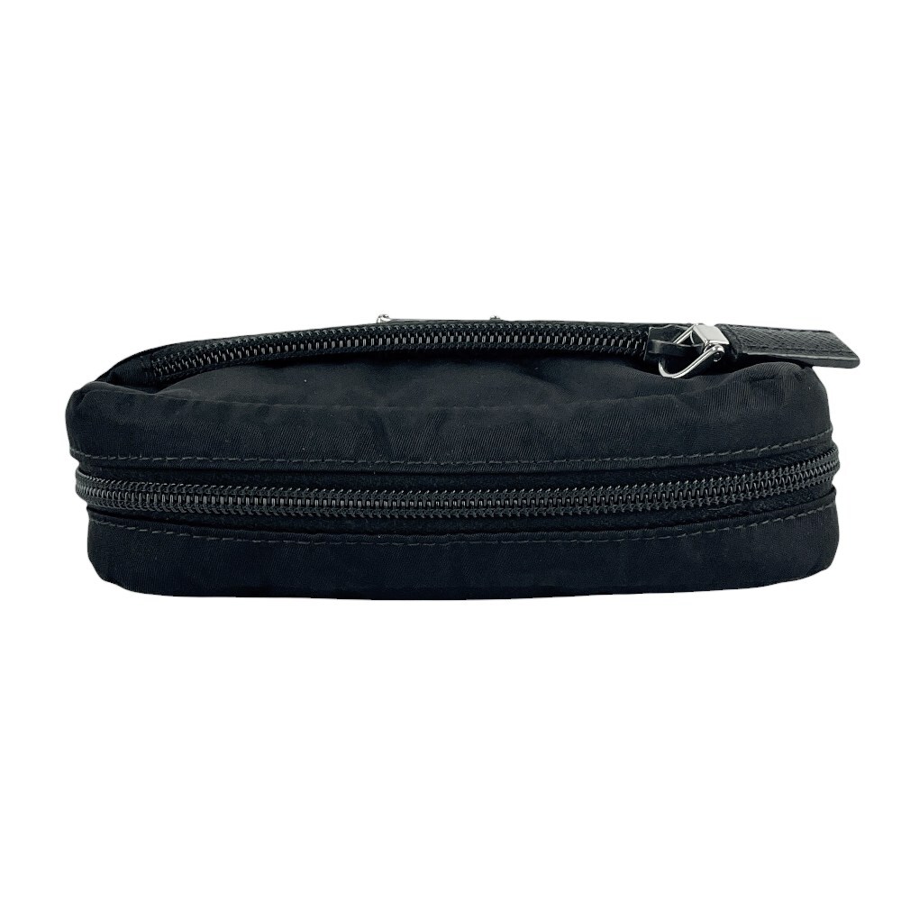 # прекрасный товар # Prada сумка макияж косметические мелочи inserting сетка нейлон черный [415210]1