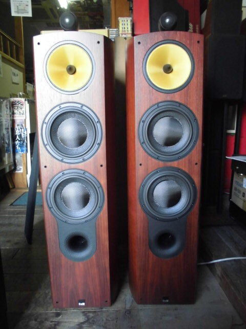 B&W 803S ペア 連番 スピーカー 元箱/カタログ付き ROSENUT