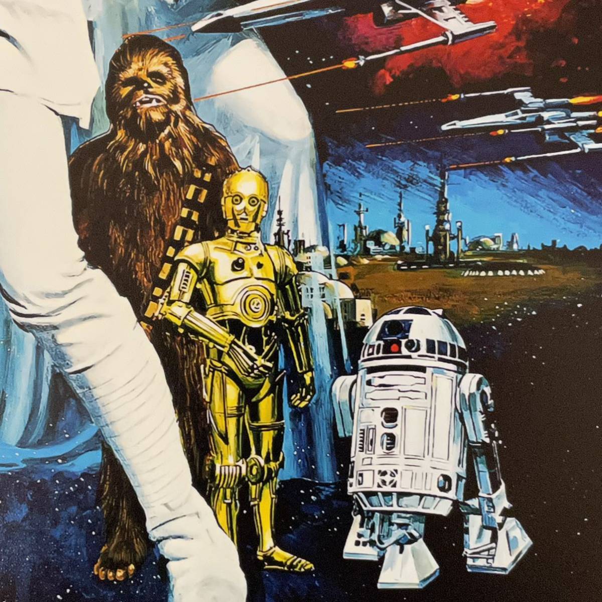 US版ポスター★スター・ウォーズ エピソード4/新たなる希望(1977) Style C★ジョージ・ルーカス/Star Wars Episode IV_画像5