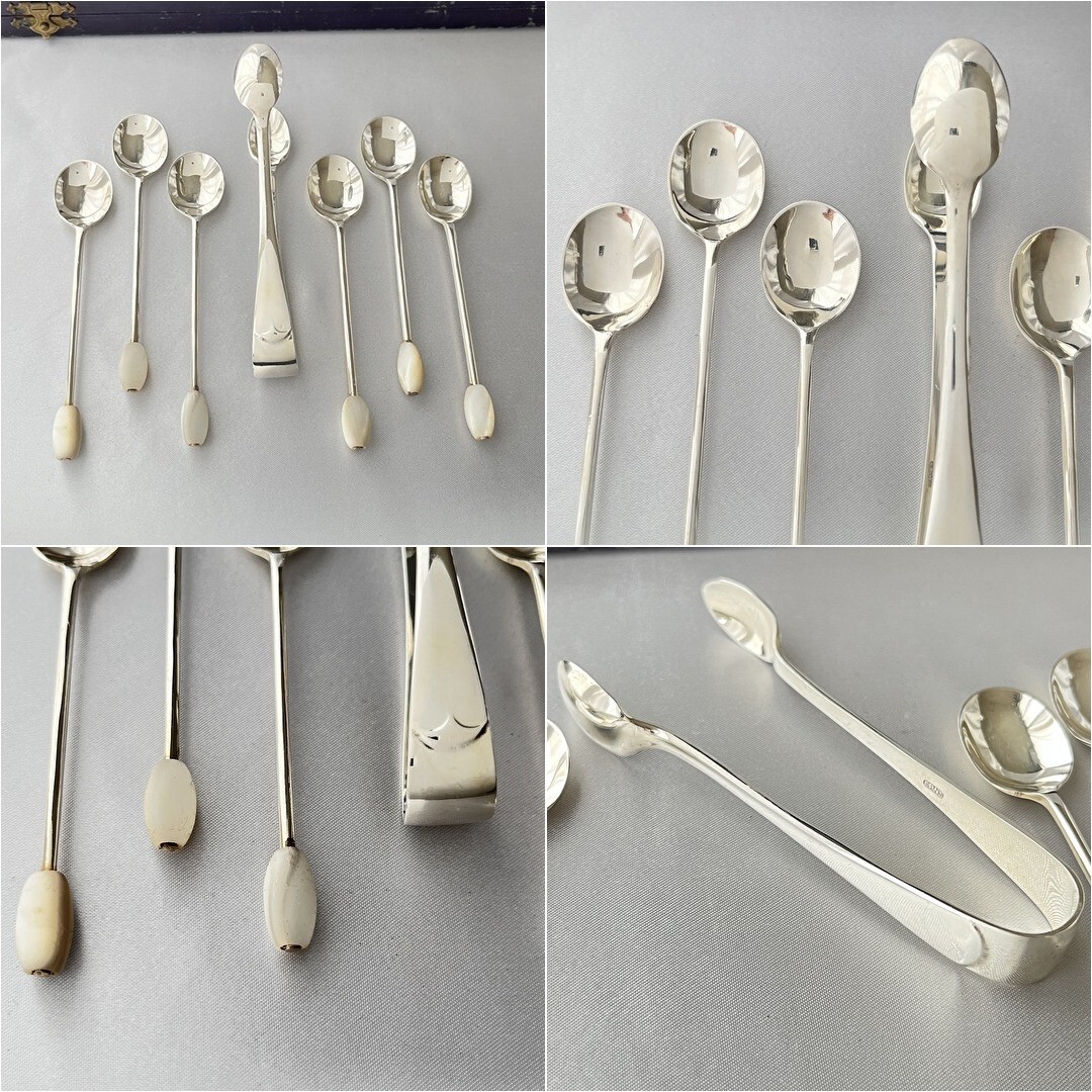 英国】【白蝶貝】アフタヌーンティーカトラリーセット 専用ケース