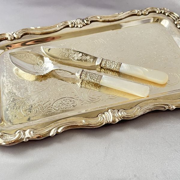 F.A & Co】【白蝶貝】プレザーブスプーン / バターナイフ