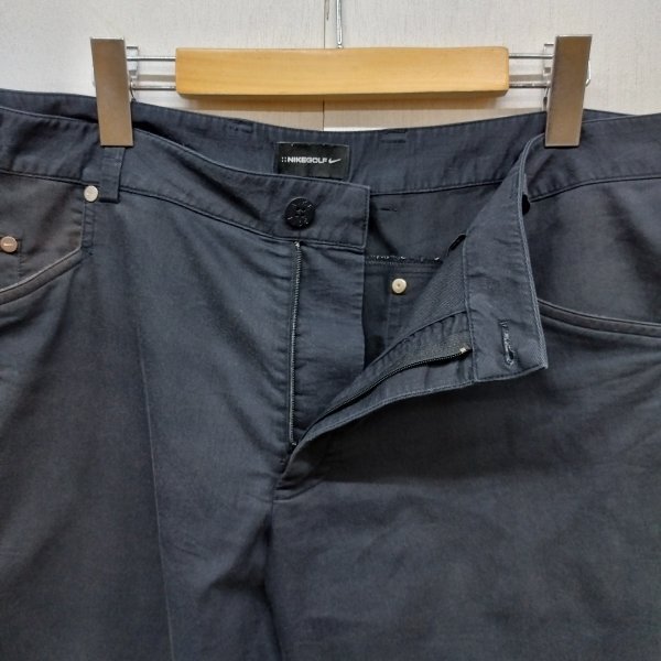 I188 NIKE GOLF ナイキ ゴルフ パンツ スラックス ストレッチ DRI-FIT スポーツ ウェア トレーニング ウェア ブラック系 サイズ 36_画像3